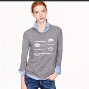 J Crew Arrow Sweater